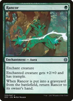 MTG Rancor ** Explorers of Ixalan ** English (NM) - Image 1