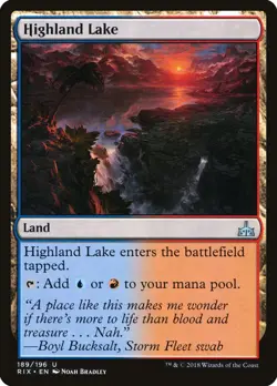 MTG Highland Lake ** Rivals of Ixalan ** English (NM) - Image 1