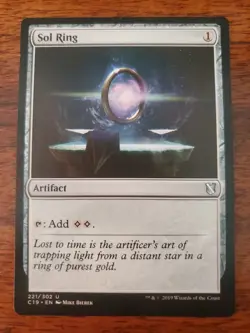 MTG Sol Ring Commander 2019 Regular NM - Image 1
