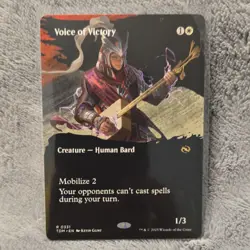 Magic: The Gathering Voice of Victory Creature White TDM 2025 English Borderless - Image 1