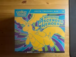 Pokemon Ascended Heroes Elite Trainer Box (ETB) Brand New And Sealed In Hand - Image 1