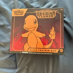 Pokemon: Scarlet & Violet 3: Obsidian Flames Elite Trainer Box - 9 Packs 820650853913 - Image 1