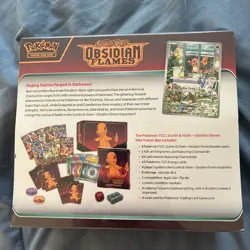 Pokemon: Scarlet & Violet 3: Obsidian Flames Elite Trainer Box - 9 Packs 820650853913 - Image 2