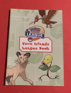 Authentic Pokemon League Trading Card Game Sevii Islands Book New - Image 1