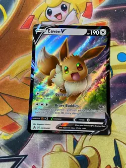 Eevee V # SWSH065 SWSH: Sword & Shield Promo Cards - NM Pokemon - Image 1