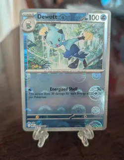 Pokemon TCG - Dewot - Black Bolt White Flare - Pokeball Reverse- NM - Image 1