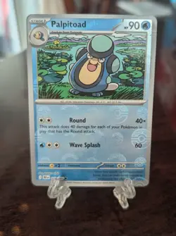 Pokemon TCG - Palpitoad - Black Bolt White Flare - Pokeball Reverse- NM - Image 1