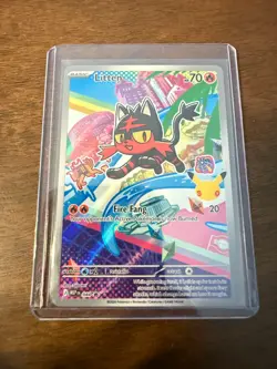 Alola Starter Set Pokemon First Partner Illustration Collection Series 1 Promo - Image 4