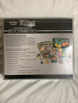 Pokemon TCG Evolving Skies Pokemon Center Exclusive ETB w Plastic Display Case - Image 3