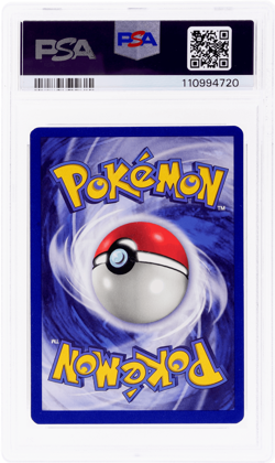1999 Pokemon Black Star Promo Mewtwo Mewtwo Strikes Back #3 PSA 8 - Image 2