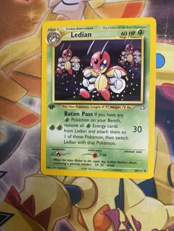 LEDIAN - 1st Edition Neo Genesis Set - 39/111 - Uncommon - Pokemon Card - NM - Image 1