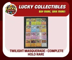 Pokemon TCG Twilight Masquerade - Complete Holo Rare Set - 16 Cards ✅ - Image 1