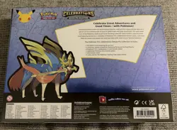 Pokemon TCG - Celebrations Zacian LV. X Deluxe Pin Collection Box Factory Sealed 820650809422 - Image 2