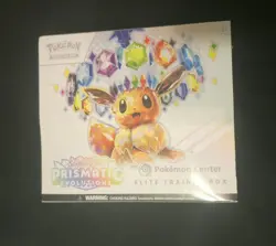 Pokemon Center Prismatic Evolutions ETB Elite Trainer Box Sealed - Image 1