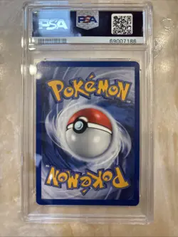2001 Pokemon Neo Discovery Holo Espeon PSA 8 NM-MT - Image 2