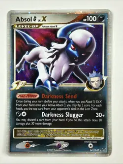 Pokemon TCG • Absol G LV.X • Platinum Supreme Victors 141/147 • NM Rare Holo - Image 1