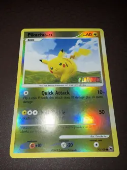 Pokemon! Pikachu - Burger King Promo - Reverse Holo - 70/100- NM! - Image 1