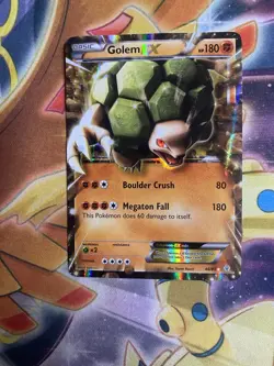 Golem EX 46/83 Generations Full Art Ultra Rare Holo Pokemon Card HP - Image 1