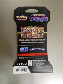 Pokemon Phantasmal Flames Single Pack Mega Heracross Blister *SEALED* - Image 2