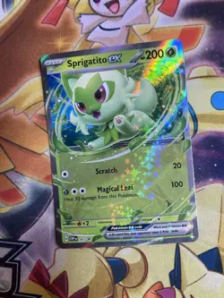 Sprigatito ex 087 (SVP) NM Holofoil Promo Rare Pokemon Card - Image 1