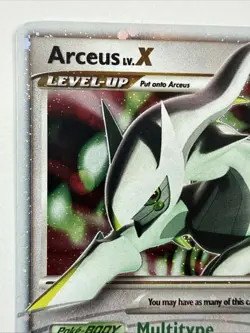 2007 Pokemon Diamond & Pearl Black Star Promos Arceus LV.X #DP56 - Image 2