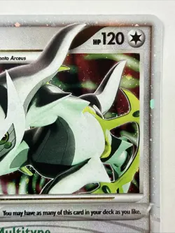 2007 Pokemon Diamond & Pearl Black Star Promos Arceus LV.X #DP56 - Image 3
