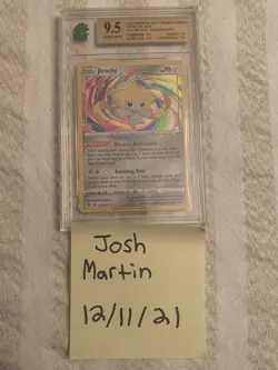 POKEMON Jirachi Amazing Rare Vivid Voltage 119/185 MNT GEM MINT 9.5 NOT PSA - Image 1