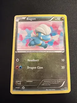 Bagon 6/20 Dragon Vault Holo 🔥 RARE 2012 Pokemon NM/M - Image 1
