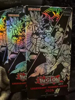 YUGIOH LEGENDARY MODERN DECKS BOX SET NEW FACTORY SEALED - Image 1