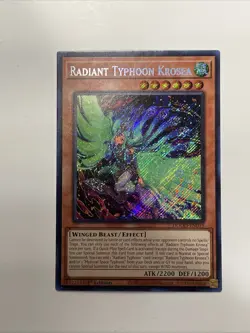 Radiant Typhoon Krosea - DOOD-EN015 - LP Secret Rare - 1st Edition Yugioh! - Image 3