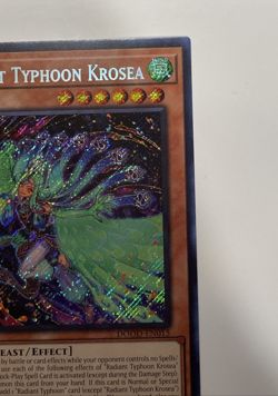 Radiant Typhoon Krosea - DOOD-EN015 - LP Secret Rare - 1st Edition Yugioh! - Image 5