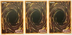 3 x BLAR-EN010 Fossil Dragon Skullgar - Secret Rare 1st Edition Near Mint YuGiOh - Image 2