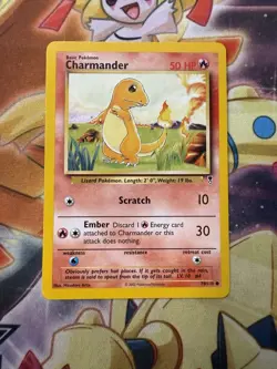 Charmander 70/110 Legendary Collection Pokemon Card NM - Image 1