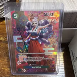 One Piece CCG Yamato Character Foil OP01-121 5000 Power Double Attack Banish - Image 1