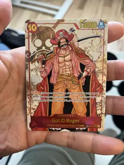 Gol D. Roger OP09-118 Alt Art SEC ONE PIECE US NM TCG ENGLISH - LIGHTLY PLAYED - Image 1