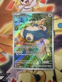 Pokemon Card TCG - Snorlax SVP 051 Scarlet & Violet 151 Black Star Promo NM - Image 1