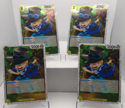 Sabo Playset ST13-007 x4 - PRB02 Pirate Foil Reprint - One Piece TCG English - Image 1