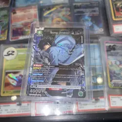 Union Arena Solo Leveling Sung Jinwoo UE07-049 SR* Alt Art - Image 1
