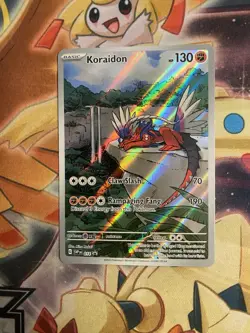 Pokemon Card TCG - Koraidon SVP 014 Scarlet & Violet Promo Near Mint - Image 1