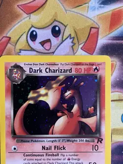 NM Dark Charizard 4/82 Team Rocket Holo Rare Pokemon Card - Image 2