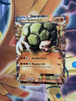 Golem EX 46/83 Generations Full Art Ultra Rare Holo Pokemon Card HP - Image 1