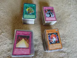 YuGiOh TCG Vintage 1996 Lot of 608 Cards inc 135 1st Editions, All Cards Shown! - Image 1