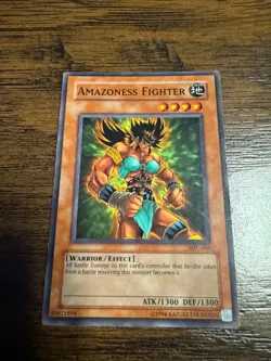 Yu-Gi-Oh Amazoness Fighter MFC-060 Magician's Force Unlimited - Image 1