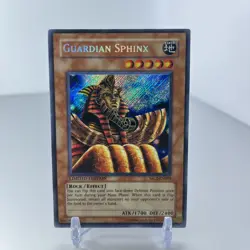 Yugioh Guardian Sphinx MC2-EN001 Limited Edition Secret Rare - Image 1