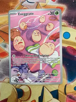 Pokemon TCG Exeggcute 192/191 2024 Surging Sparks Illustration Rare Card - NM - Image 1