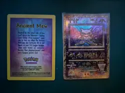 Pokemon TCG Ancient Mew Holo Rare Movie Promo - Image 1