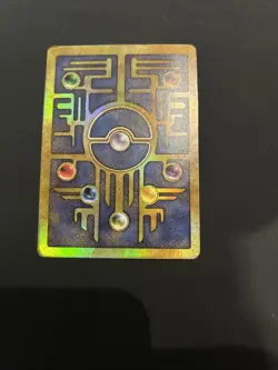 Pokemon TCG Ancient Mew Holo Rare SWIRL LP Promo Card with Crease - Image 4