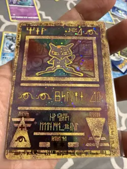 Pokemon TCG Ancient Mew Promo Holo Rare Card 1999/2000 - Image 1