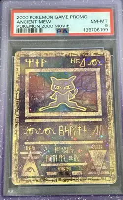 Pokemon TCG Ancient Mew Promo Holo Rare Vintage PSA - Image 1