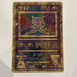 Pokemon TCG Ancient Mew Promo Holo Rare Card 2000 WOTC - Small Dent Left Top/Mid - Image 1